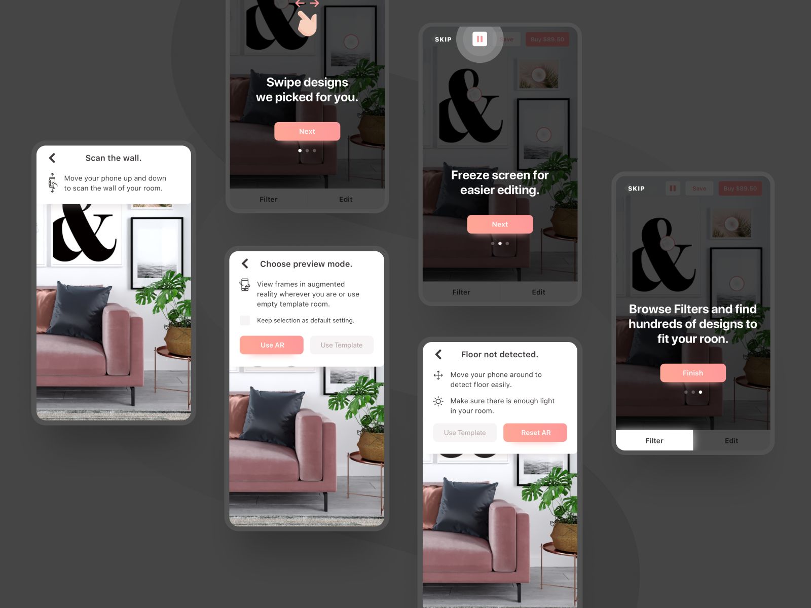 Cozyo Home booking flow screen